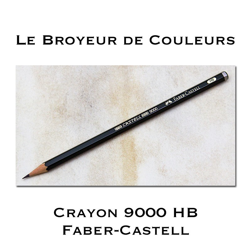 Crayon Faber-Castell 9000 HB Crayon Faber-Castell 9000 HB